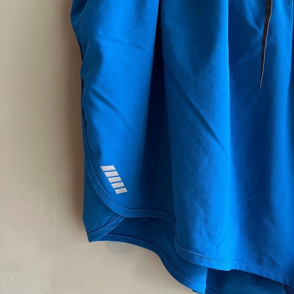 Road Runner Blue Running Shorts Lightweight Athletic Workout Activewear Shorts - Picture 3 of 13